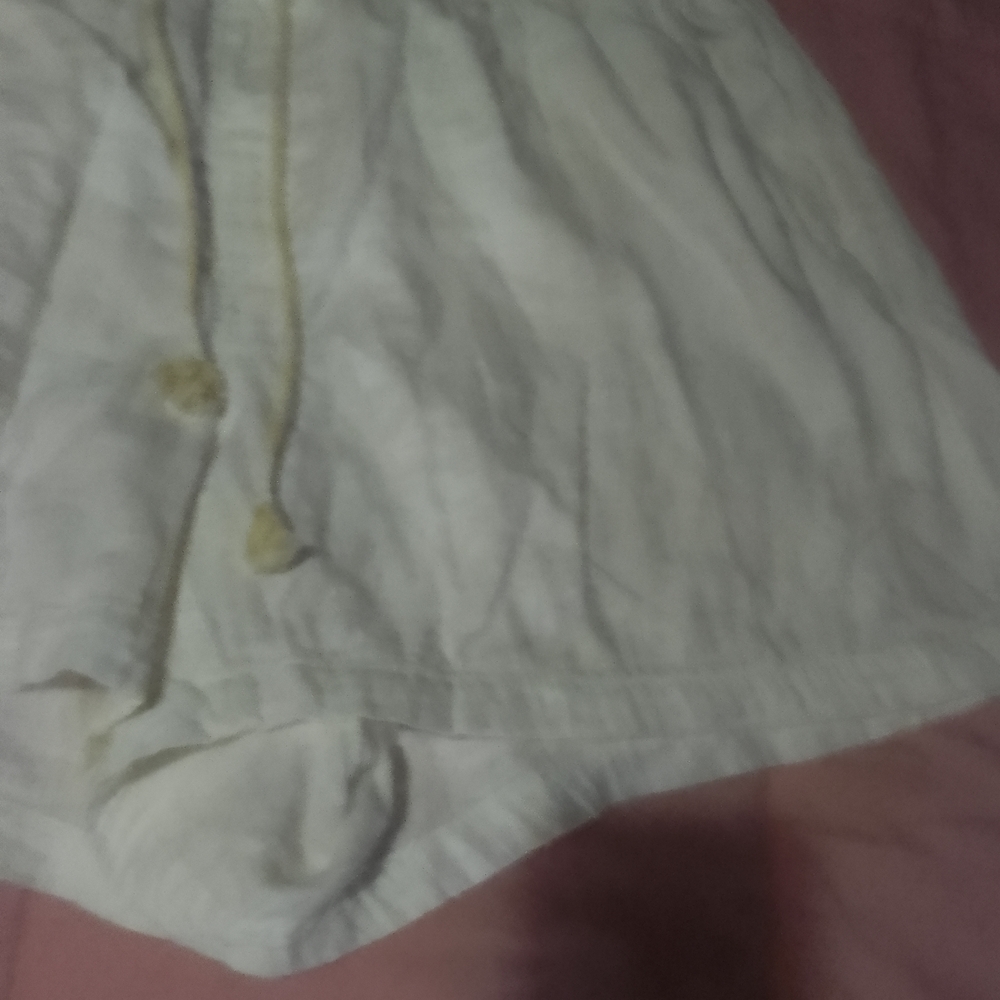 Old Navy Cream Drawstring Shorts - Picture 3 of 8
